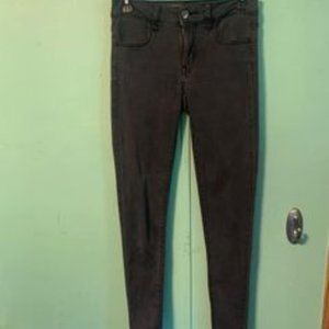 Faded Black AE jeggings